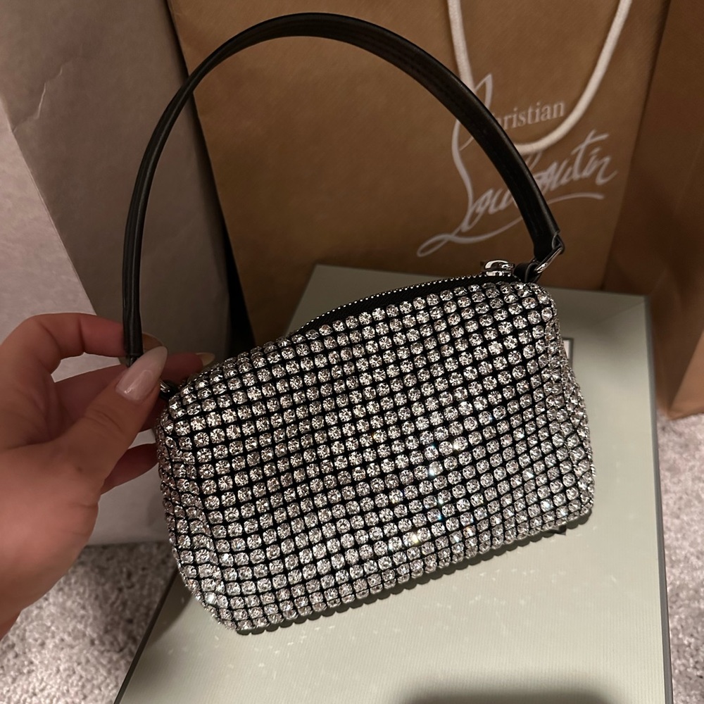 Alexander Wang inspired Rhingstone mini bag